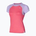 Koszulka do biegania damska Mizuno DryAeroFlow Tee sunkissed coral