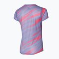 Koszulka do biegania damska Mizuno DAF Graphic Tee pastel lilac 2