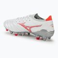 Buty piłkarskie męskie Mizuno Morelia Neo IV Β Japan Mix white/radiant red/hot coral 3