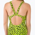 Strój pływacki jednoczęściowy dziecięcy Nike Hydrastrong Muliple Prints atomic green 8