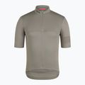 Koszulka rowerowa męska Rapha Brevet Element Jersey khaki/black 3