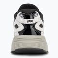 Buty damskie KARL LAGERFELD Orion Sidetrim black leather/textile w/white 6