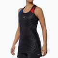 Koszulka do biegania damska Mizuno DryAeroFlow Graphic Tank oni red