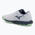 Buty do tenisa męskie Mizuno Wave Enforce Court CC white/ vintage indigo/ neo mint 3