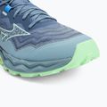 Buty do biegania męskie Mizuno Wave Daichi 9 vintage indigo/neo mint/citade 7