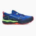 Buty do biegania męskie Mizuno Wave Daichi 9 reflex blue c/white/green geck 2