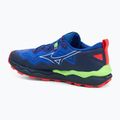 Buty do biegania męskie Mizuno Wave Daichi 9 reflex blue c/white/green geck 3