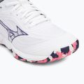 Buty do siatkówki damskie Mizuno Wave Luminous 3 white/violet indigo/camellia rose 7