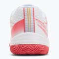 Buty do tenisa dziecięce Mizuno Break Shot 5 Jr CC white/blue granite/calypso coral 6