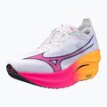 Buty do biegania Mizuno Wave Rebellion Pro 3 white/pink tetra/tang orange 10