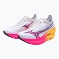 Buty do biegania Mizuno Wave Rebellion Pro 3 white/pink tetra/tang orange 15