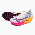 Buty do biegania Mizuno Wave Rebellion Pro 3 white/pink tetra/tang orange 16