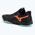 Buty do siatkówki Mizuno Wave Momentum Elite black/tangelo/ice green 3