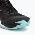Buty do siatkówki Mizuno Wave Momentum Elite black/tangelo/ice green 7