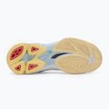 Buty do siatkówki damskie Mizuno Wave Voltage 2 white/calypso coral/pale banan 4