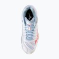 Buty do siatkówki damskie Mizuno Wave Voltage 2 Mid white/calypso coral/pale banan 12