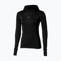 Bluza do biegania damska Mizuno Active Warm Hooded black 5