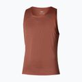 Koszulka do biegania męska Mizuno Tech Light Tank copper brown 5