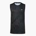 Koszulka do biegania męska Mizuno Core Graphic Sleeveless black/gray