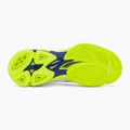 Buty do siatkówki Mizuno Wave Lightning Pro Mid white/lighting yellow/dazzling blue 4
