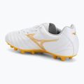Buty piłkarskie dziecięce Mizuno Monarcida Neo III Select AG white/mp gold 3