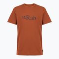 Koszulka męska Rab Stance Logo red earth