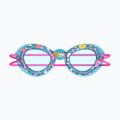 Okulary do pływania dziecięce Speedo Sunny G Pop Sea Shells Print bachelor button multi ditsy/celeste 6