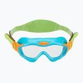 Maska do pływania dziecięca Speedo Biofuse Mask Infant azure blue/fluo green/fluo orange/clear 2