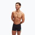 Bokserki pływackie męskie Speedo Allover Digital V-Cut Aquashort black/true cobalt 5