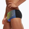 Slipy pływackie męskie Speedo Allover Digital Brief black/sweet purple 7