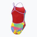 Strój pływacki jednoczęściowy damski Speedo Allover Digital Vback flare pink/bit lime/sweet purple/bolt 3