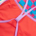 Strój pływacki jednoczęściowy damski Speedo Allover Digital Vback flare pink/bit lime/sweet purple/bolt 5