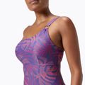 Strój pływacki jednoczęściowy damski Speedo Shaping Printed Asymmetric hapuna blue 7