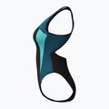 Strój pływacki jednoczęściowy damski Speedo High Neck Splice Cross Back dark teal 9