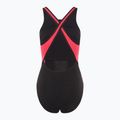 Strój pływacki jednoczęściowy damski Speedo High Neck Splice Cross Back raspberry fill 2