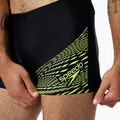 Bokserki pływackie męskie Speedo Medley Logo Aquashort black/hyper yellow 7