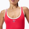 Strój pływacki jednoczęściowy damski Speedo Solid Bound Scoop high risk red 7