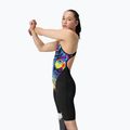 Strój pływacki jednoczęściowy damski Speedo Fastskin LZR Pure Valor 2.0 Openback Kneeskin black/molten blur 4