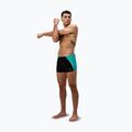 Bokserki pływackie męskie Speedo Endurance+ MAX Splice Aquashort black/turquoise gem 2