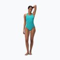 Strój pływacki jednoczęściowy damski Speedo Eco Endurance+ Printed Medalist turquoise gem 2