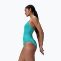 Strój pływacki jednoczęściowy damski Speedo Eco Endurance+ Printed Medalist turquoise gem 4