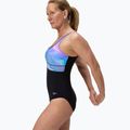 Strój pływacki jednoczęściowy damski Speedo Shaping Contour Eclipse Printed indigo glow 4