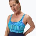 Strój pływacki jednoczęściowy damski Speedo Shaping Contour Eclipse Printed turquoise gem 8