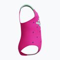 Strój pływacki jednoczęściowy dziecięcy Speedo Digital Printed neon bubblegum 4