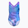Strój pływacki jednoczęściowy dziecięcy Speedo Digital Allover Splashback indigo glow