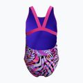 Strój pływacki jednoczęściowy dziecięcy Speedo Digital Allover Leaderback flare pink 2