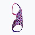Strój pływacki jednoczęściowy dziecięcy Speedo Digital Allover Leaderback flare pink 4