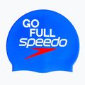 Czepek pływacki Speedo Printed Silicone speedo blue go full speedo