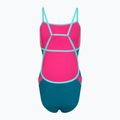 Strój pływacki jednoczęściowy damski Speedo Solid Tri peacock 2