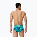 Bokserki pływackie męskie Speedo Printed Brief sunset grove/green 2